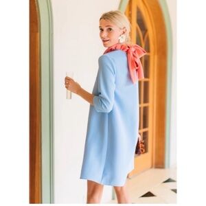 Tuckernuck-Pomander Place pink and blue Daphne dress, size L